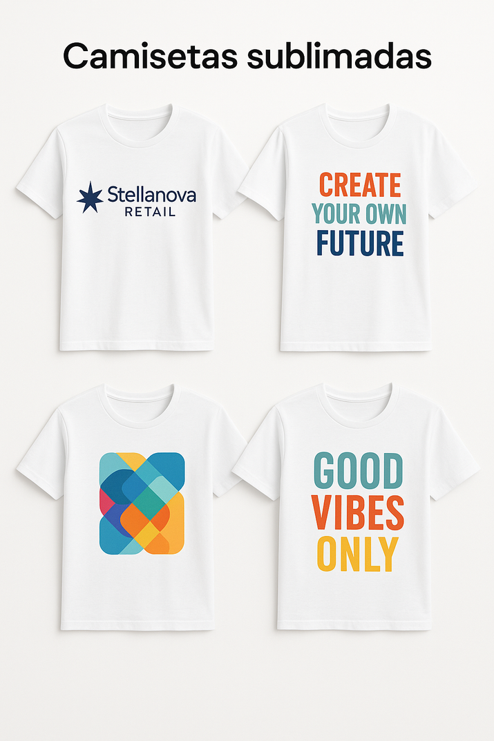 Camisas personalizadas sublimadas